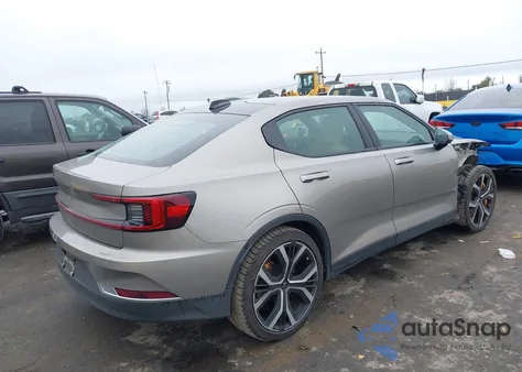 2022 Polestar 2 Long Range Dual Motor z USA, uszkodzony, nr VIN LPSED3KA4NL059942